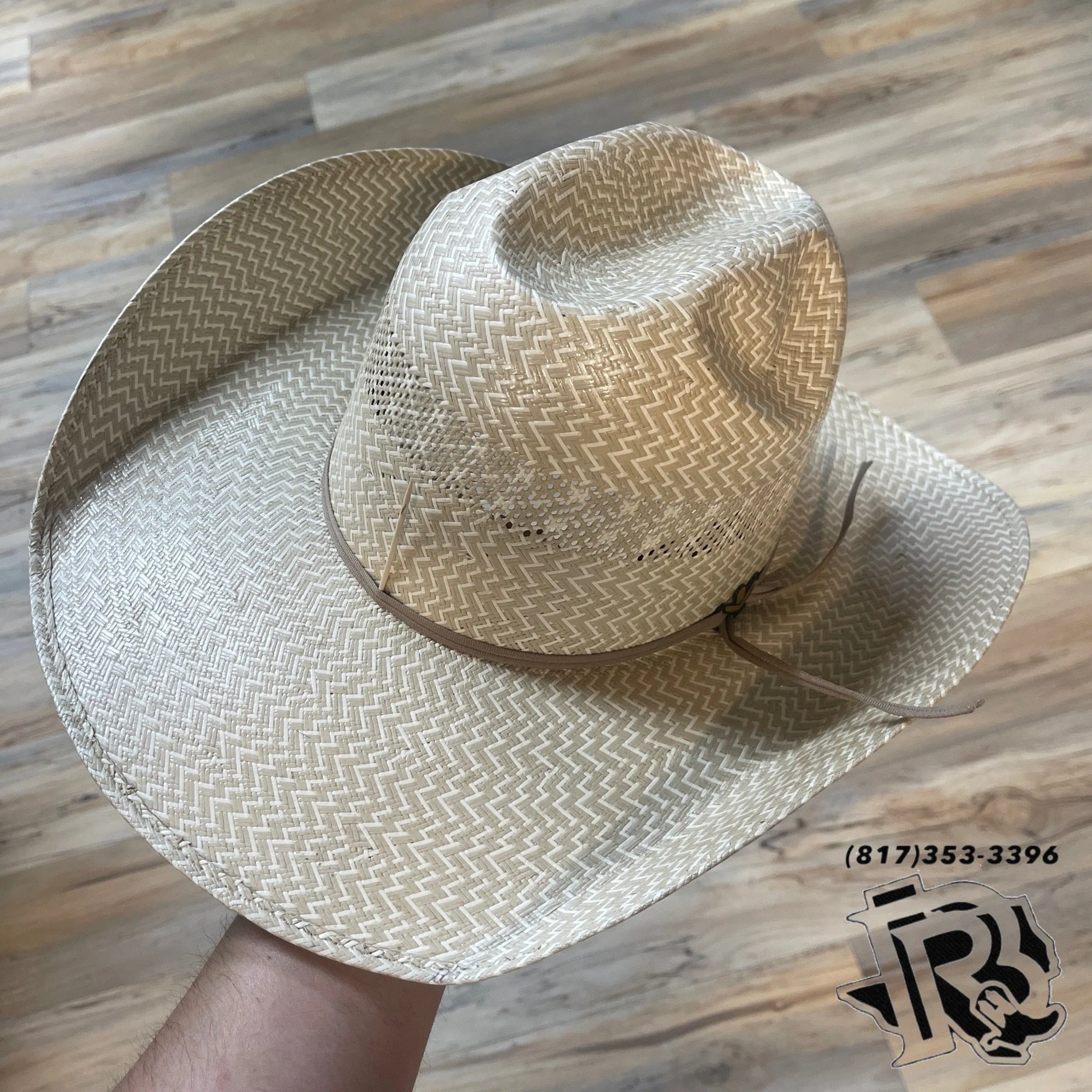 “ Dodge City “ | MEN COWBOY STRAW HAT