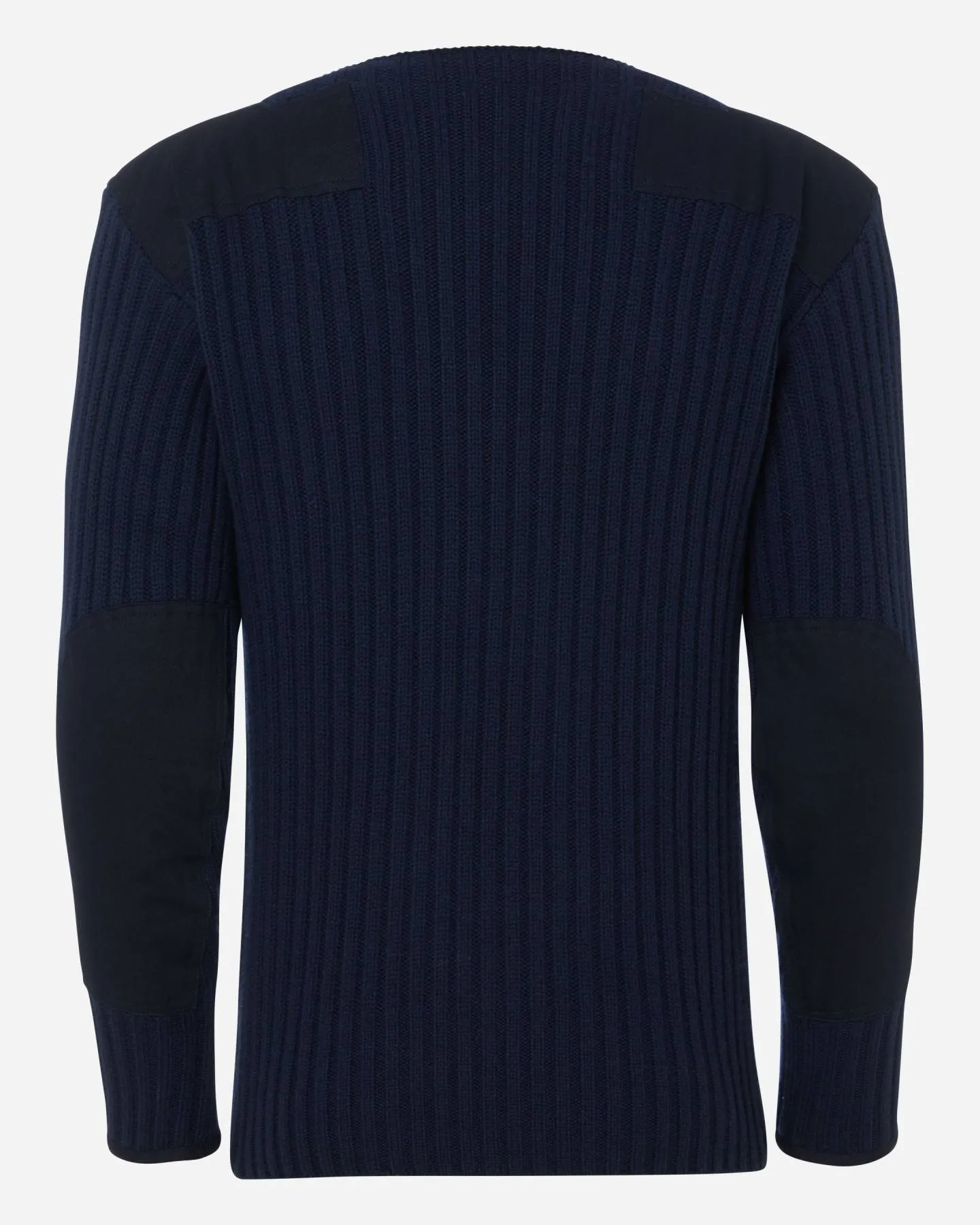 007 Ribbed Army Sweater Navy Blue