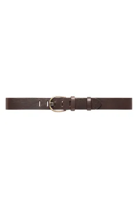 15862 Jeans belt | Dark Brown | Blte fra Depeche