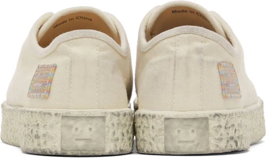 Acne Studios Off-White Ballow Rainbow Sneakers