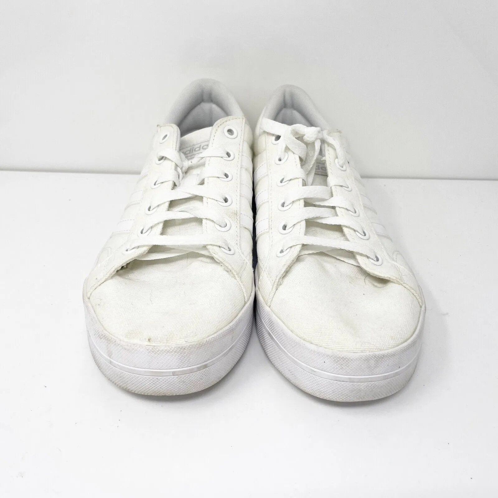 Adidas Womens Bravada FX5340 White Casual Shoes Sneakers Size 8.5