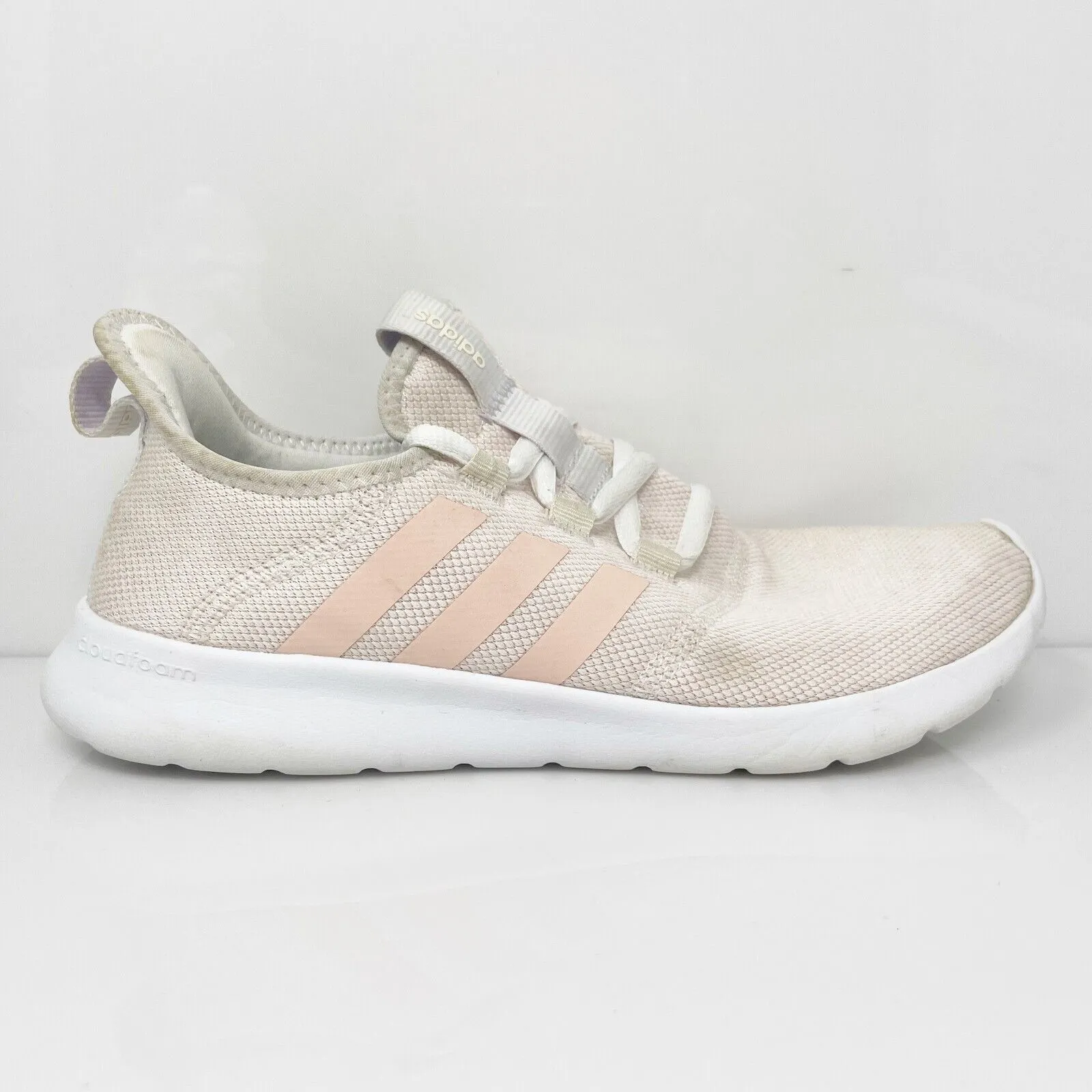 Adidas Womens Cloudfoam Pure 2.0 H00945 White Running Shoes Sneakers Size 8