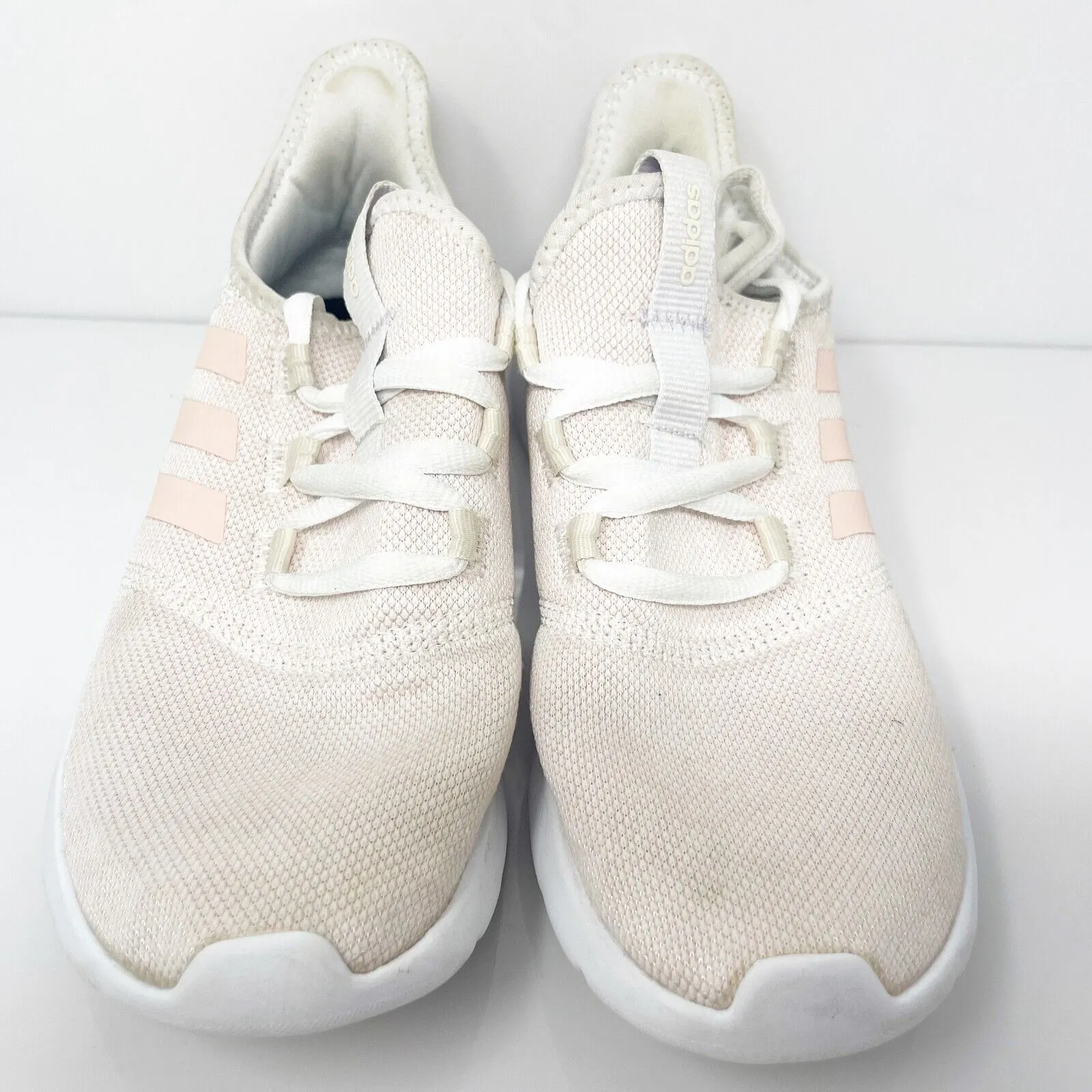 Adidas Womens Cloudfoam Pure 2.0 H00945 White Running Shoes Sneakers Size 8