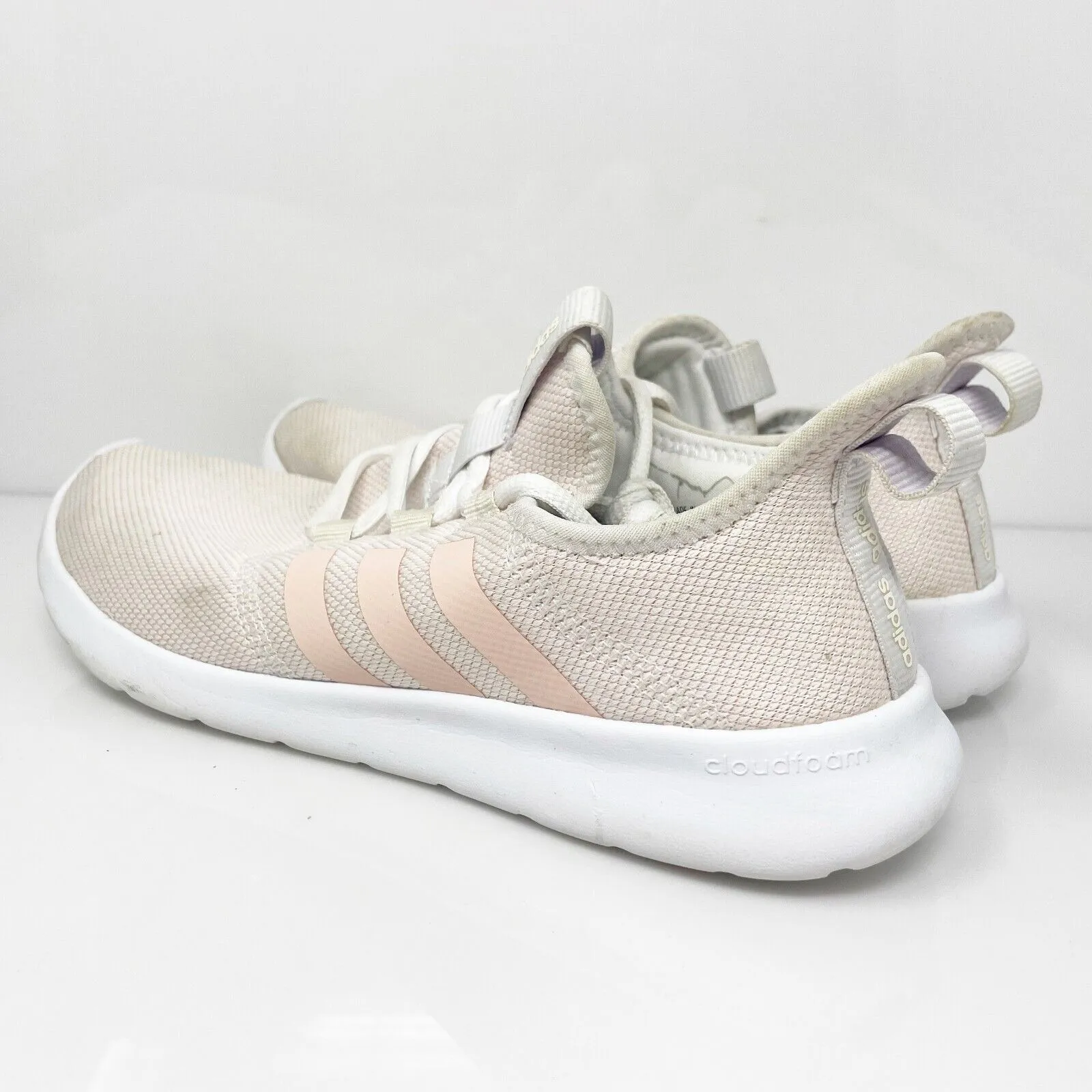 Adidas Womens Cloudfoam Pure 2.0 H00945 White Running Shoes Sneakers Size 8