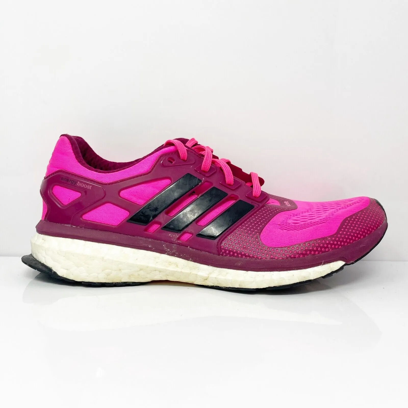 Adidas Womens Energy Boost 2 M29748 Pink Running Shoes Sneakers Size 9