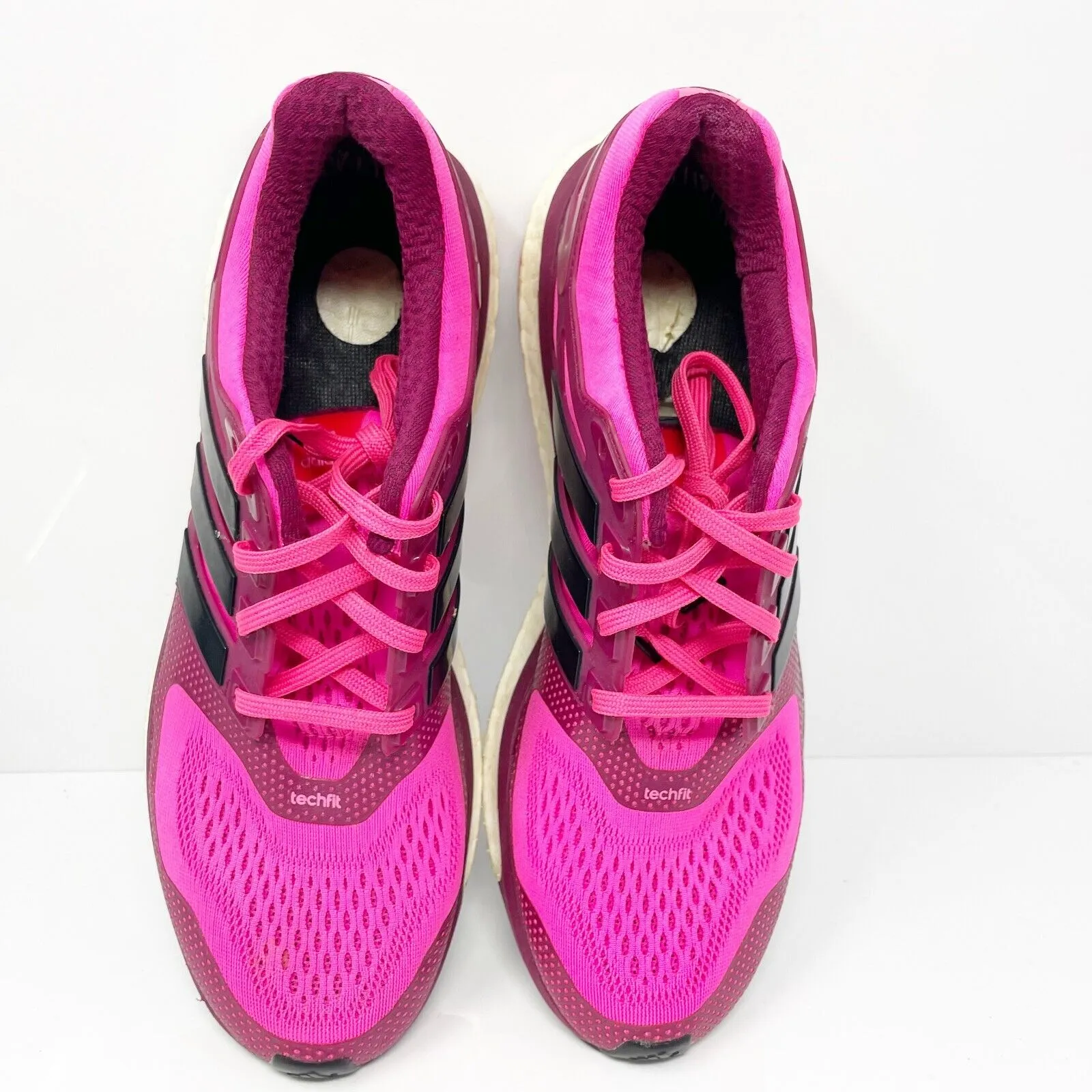 Adidas Womens Energy Boost 2 M29748 Pink Running Shoes Sneakers Size 9