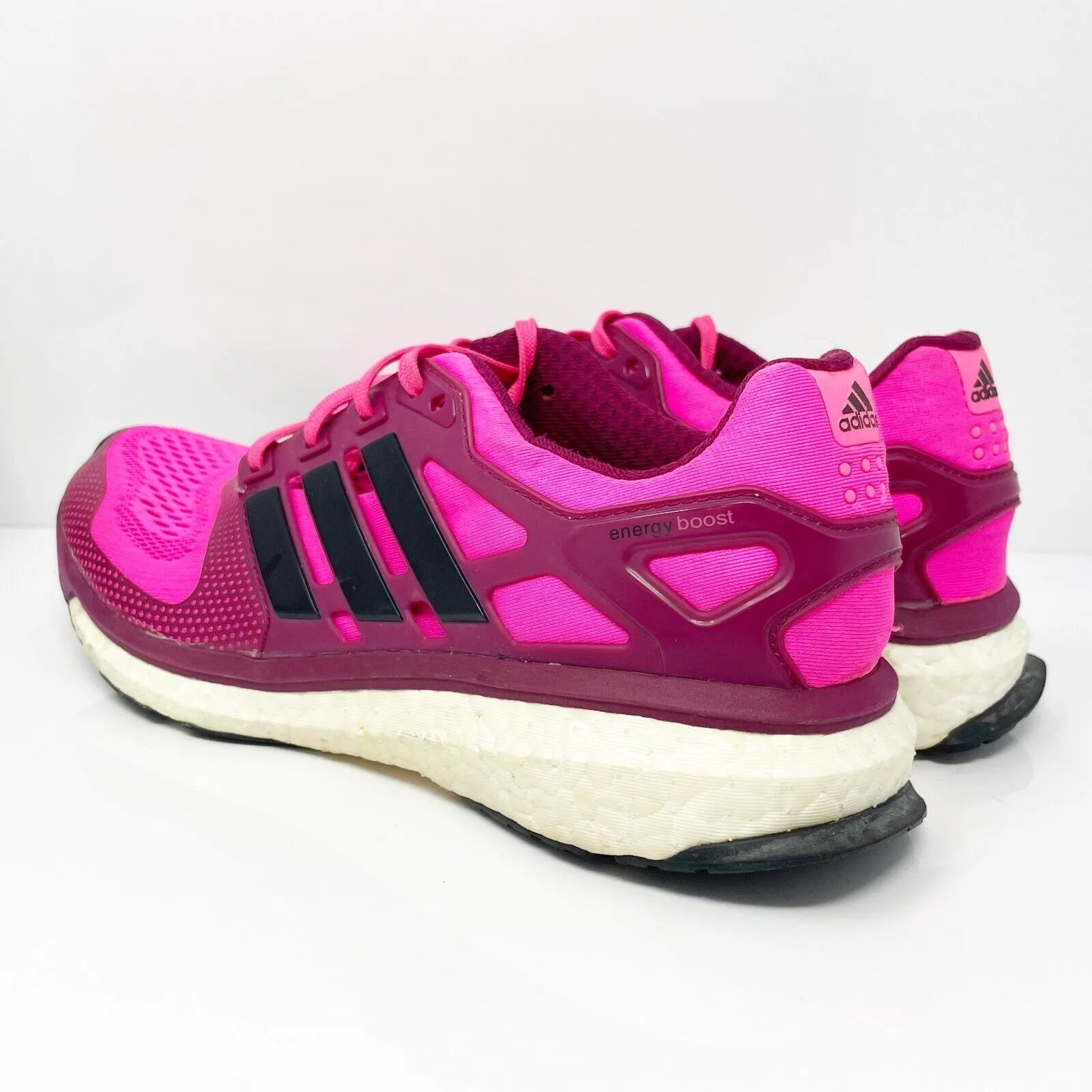 Adidas Womens Energy Boost 2 M29748 Pink Running Shoes Sneakers Size 9