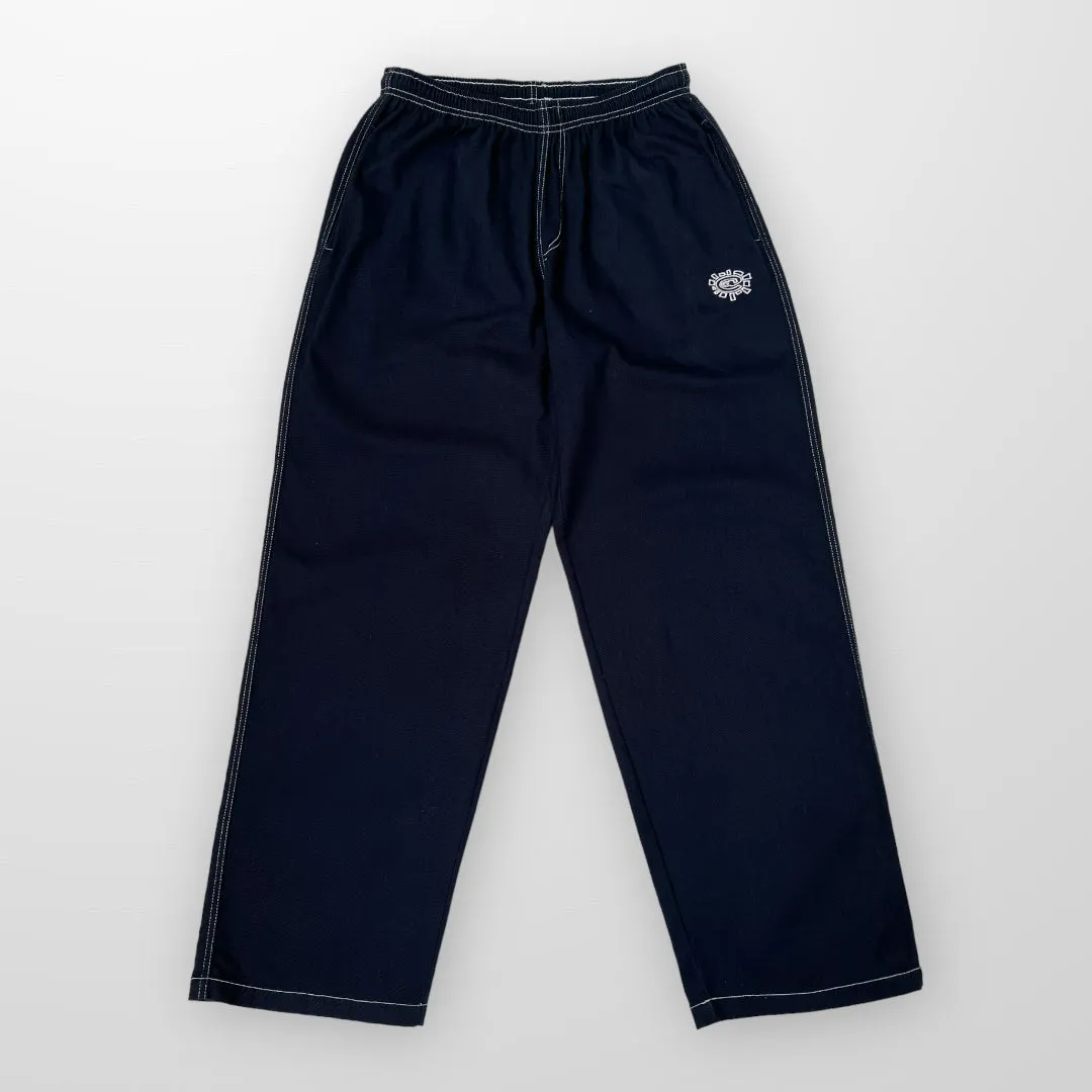 ADWYSD Relaxed Jeans In Indigo Denim W/ Contrast Stitching