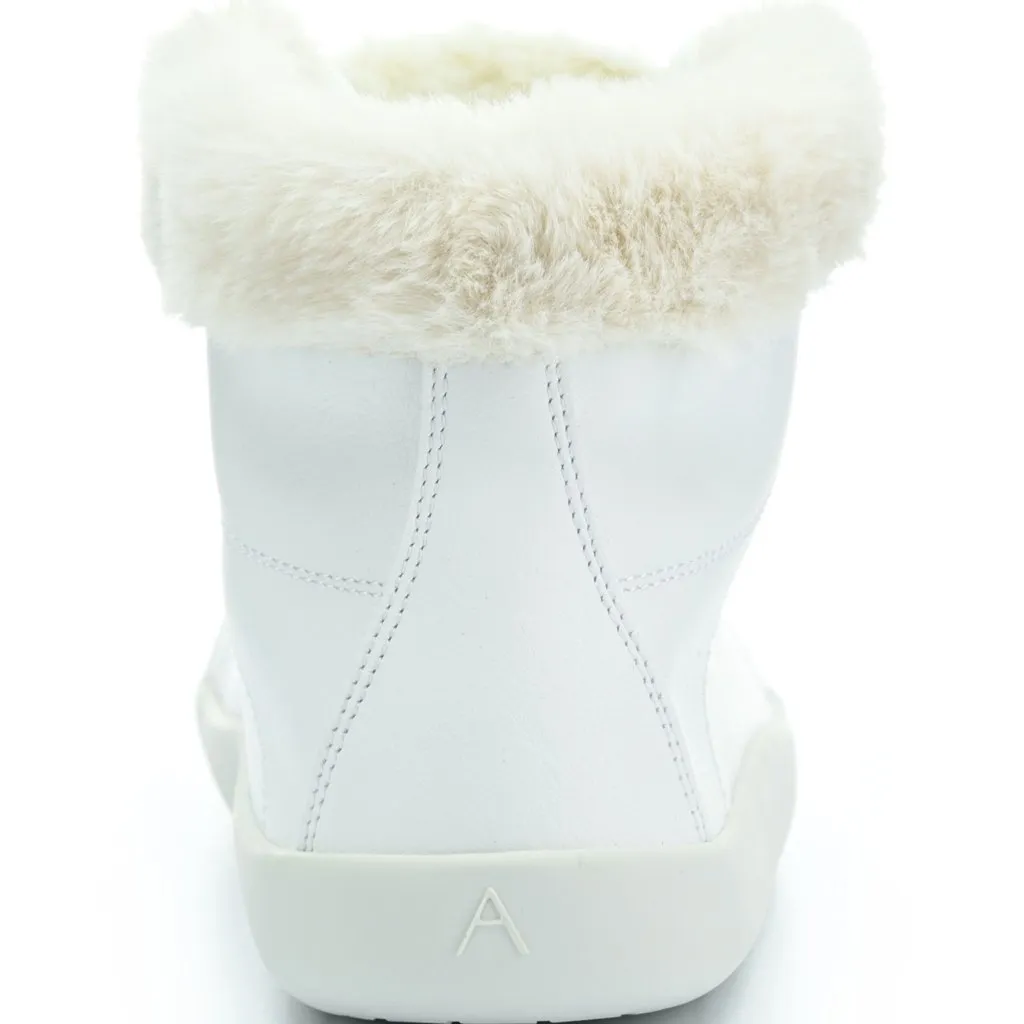 Ahinsa Tara Winter White ankle sneakers