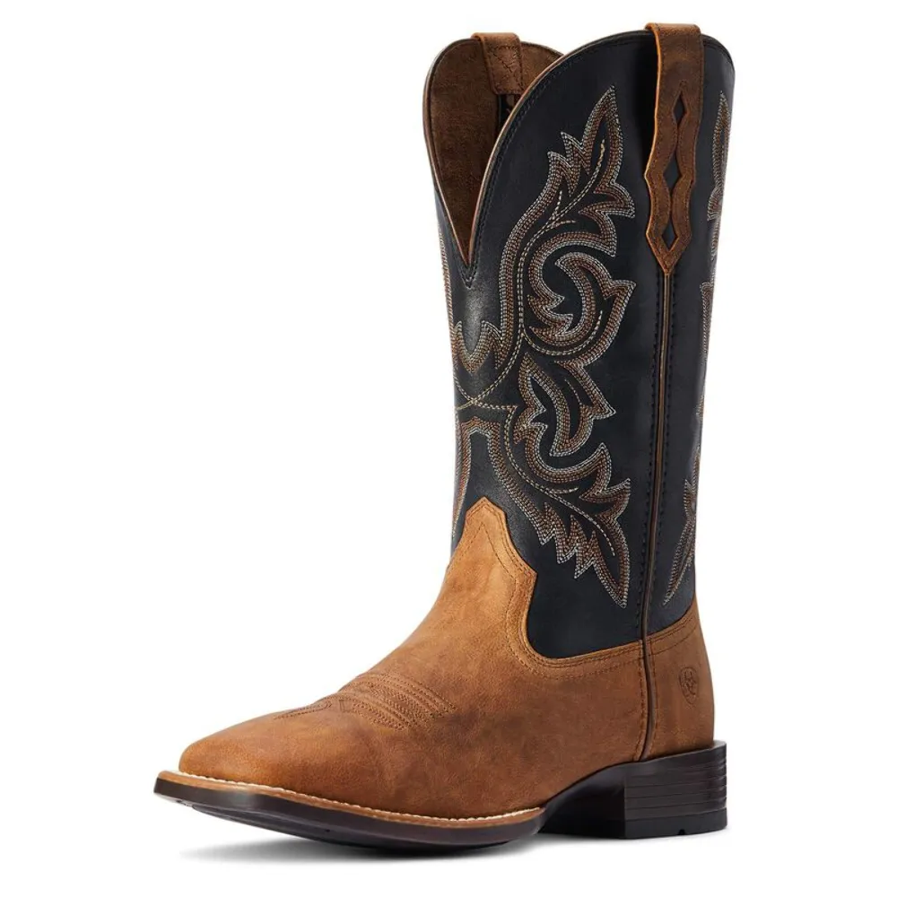 ARIAT DROVER ULTRA SORREL CRUNCH - BOOT MENS WESTERN - 10042443