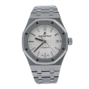 Audemars Piguet Royal Oak Self Winding 15450ST 37MM White Dial With Stainless Steel Bracelet