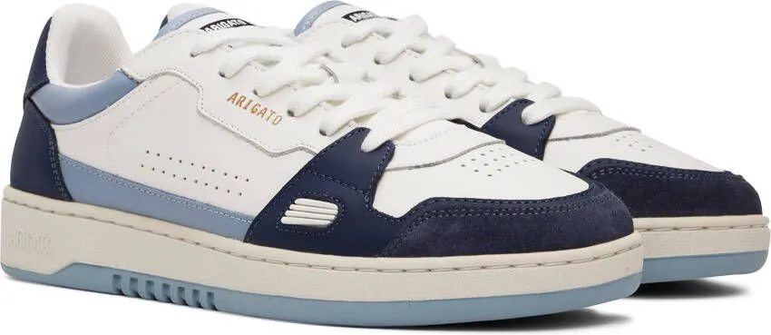 Axel Arigato White & Blue Dice Lo Sneakers