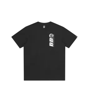 BB ASTRO REPEAT LOGO T-SHIRT - BLACK