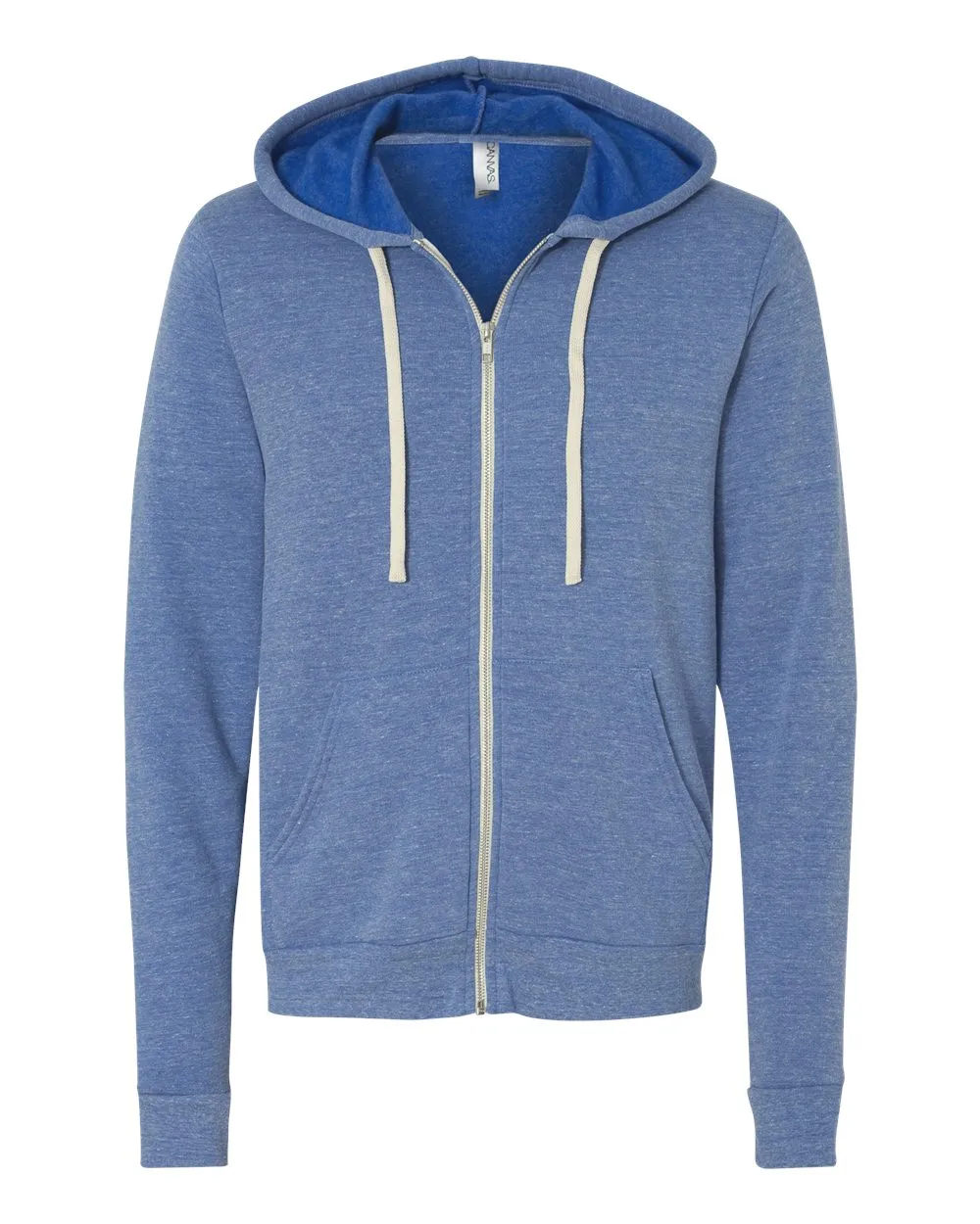 Bella+Canvas Unisex Triblend Sponge Fleece Full-Zip Hoodie