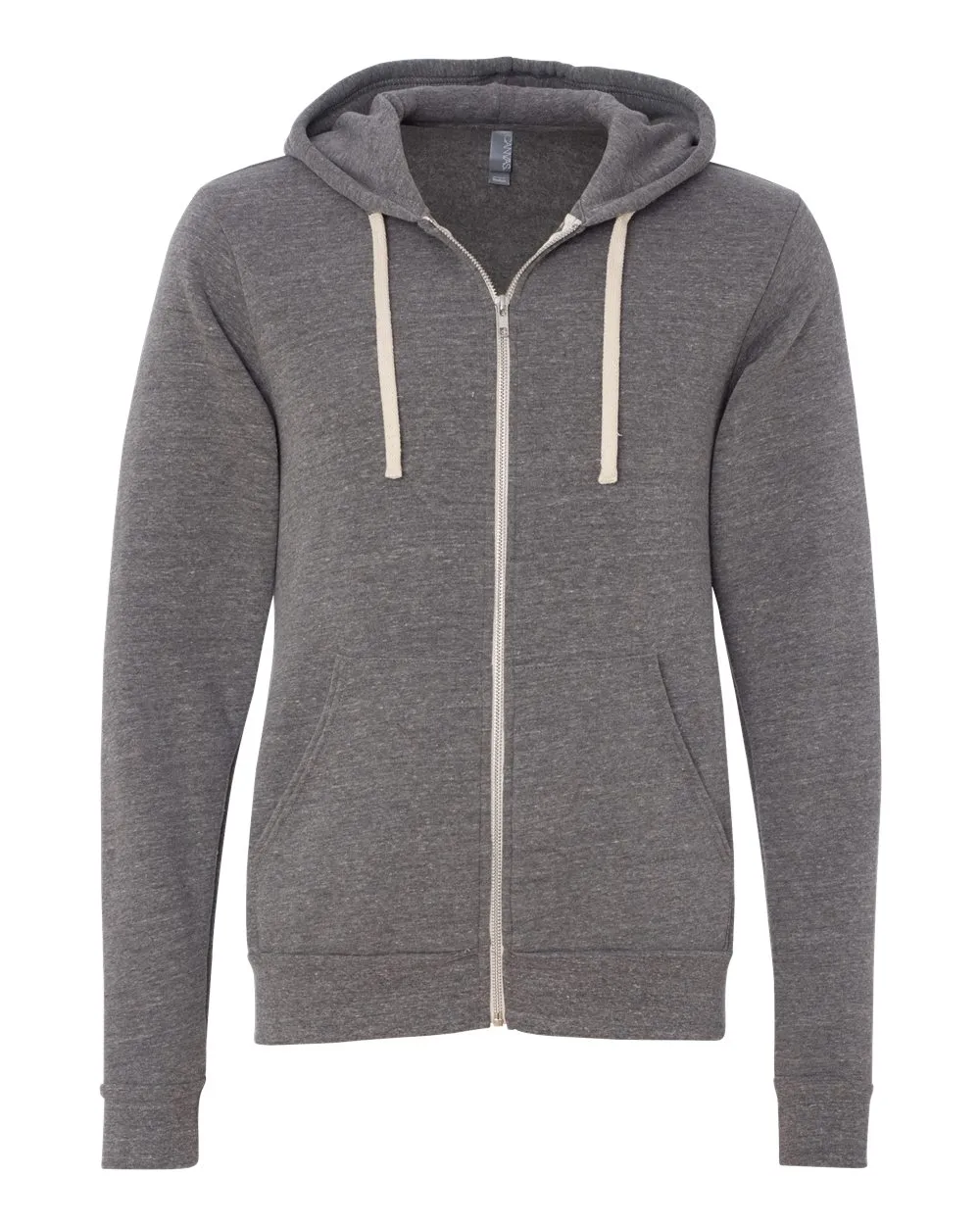 Bella+Canvas Unisex Triblend Sponge Fleece Full-Zip Hoodie