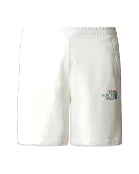 Bermuda Uomo The North Face D2 Graphic Short Gardenia White