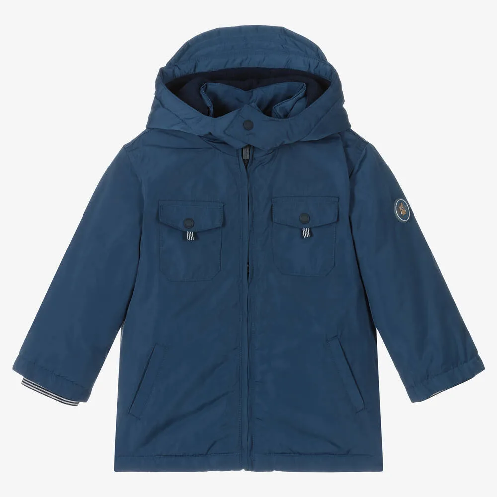 Boys Blue 2-in-1 Coat & Gilet