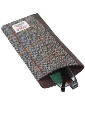 British Bag Company - Brown Harris Tweed Glasses Case Slip