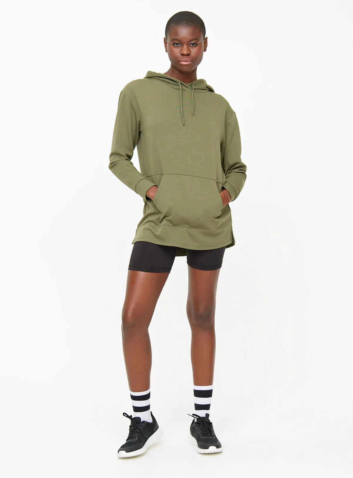 Buy Active Khaki Scuba Hoodie  XXL | Hoodies and sweatshirts | Tu