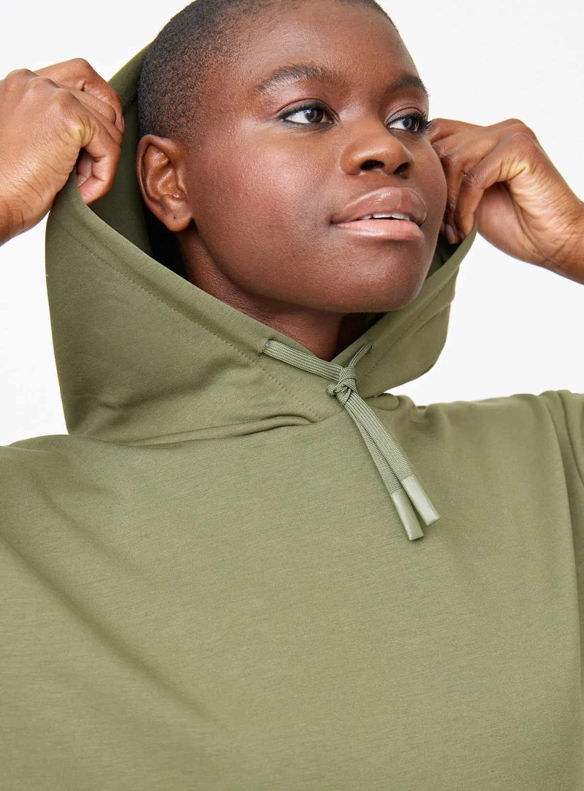 Buy Active Khaki Scuba Hoodie  XXL | Hoodies and sweatshirts | Tu