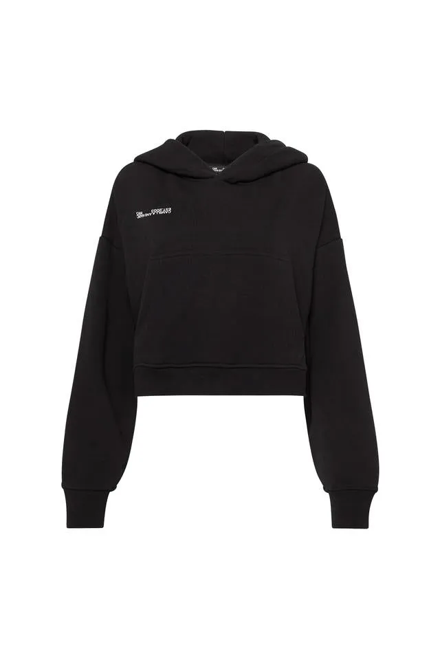 Camilla and Marc Jordan Logo Hoodie In Black