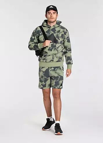 Camouflage Print Hoodie by adidas Performance | Look Again