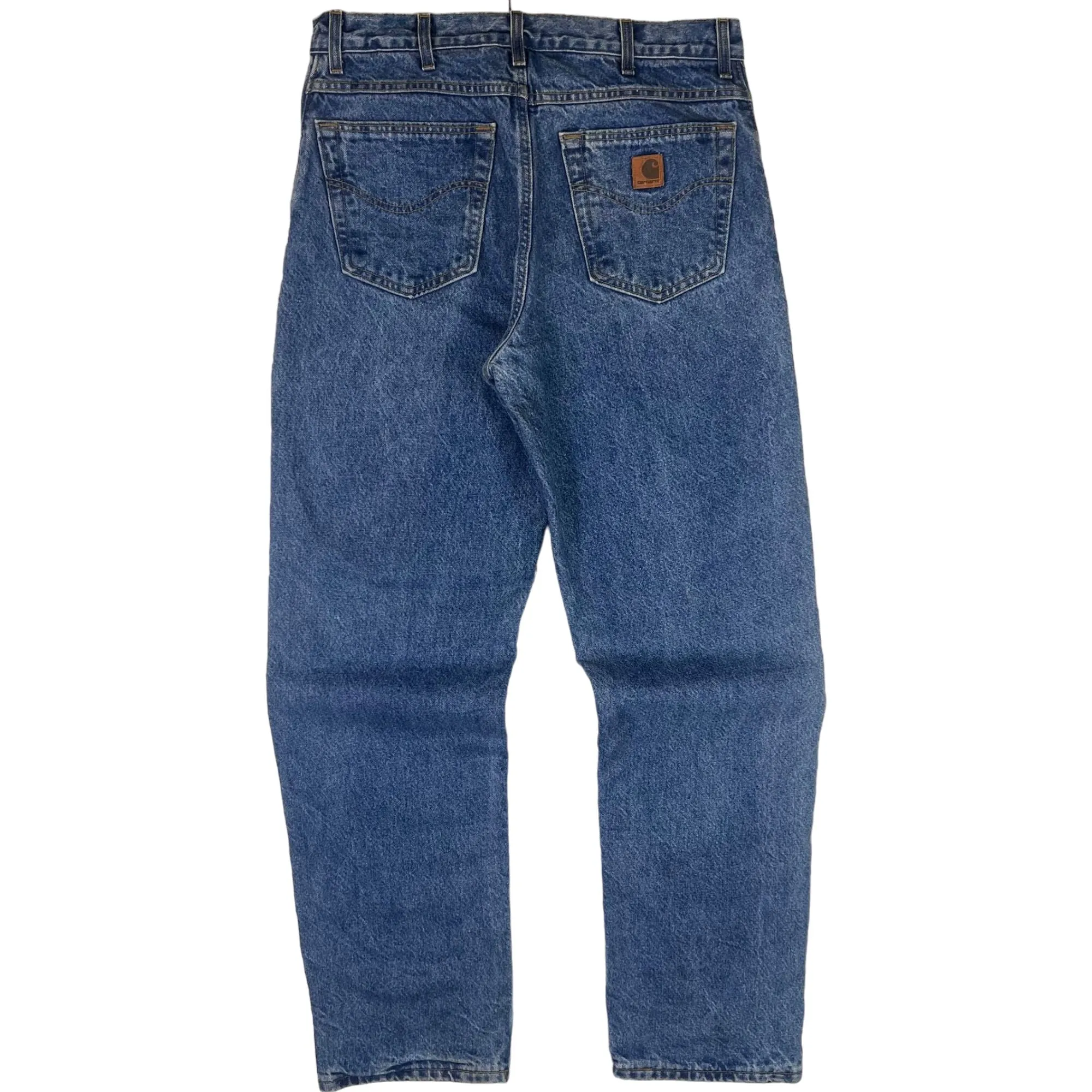 Carhartt Flannel Lined Jeans Blue