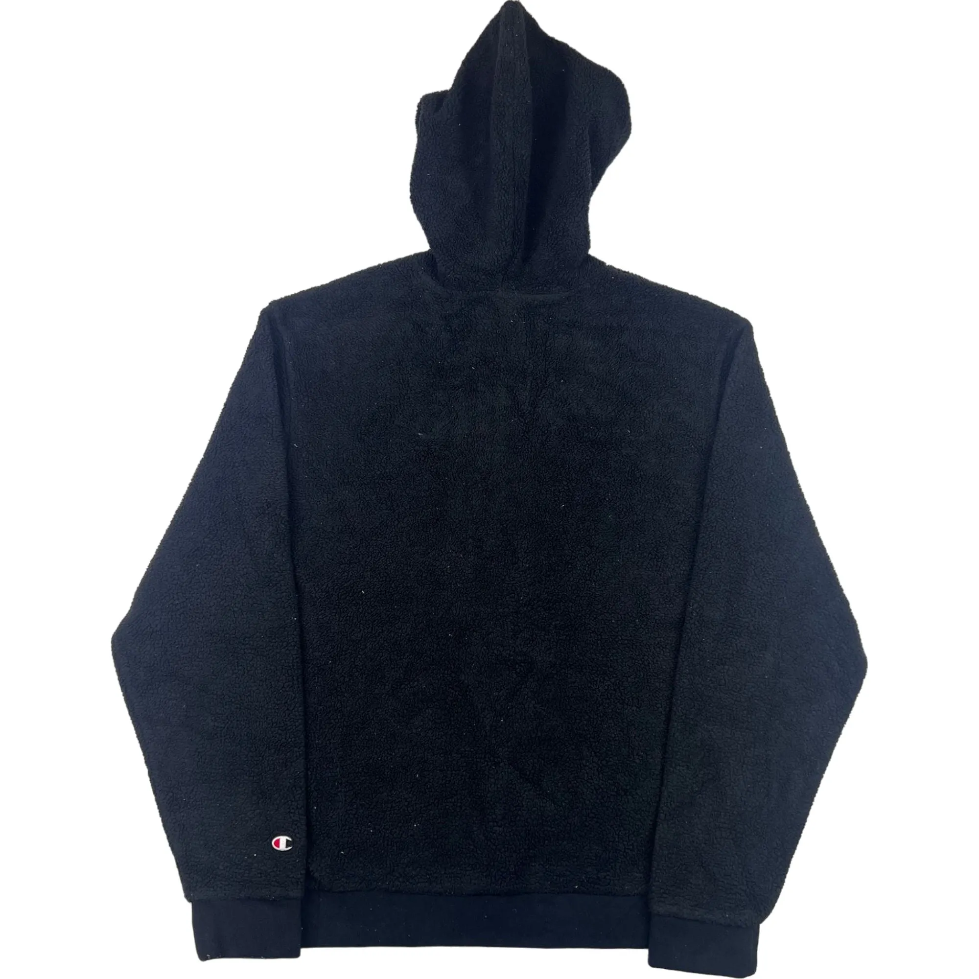 Champion Sherpa Fleece Pullover Hoodie Black