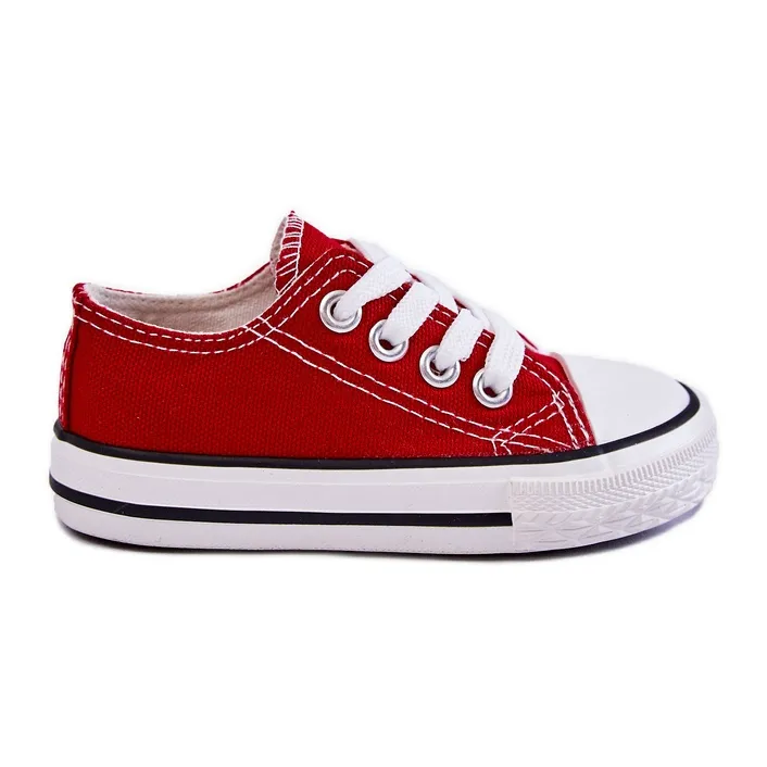 Children's Red Filemon Classic Sneakers