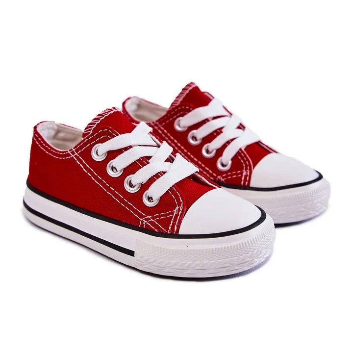 Children's Red Filemon Classic Sneakers