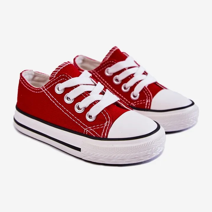 Children's Red Filemon Classic Sneakers