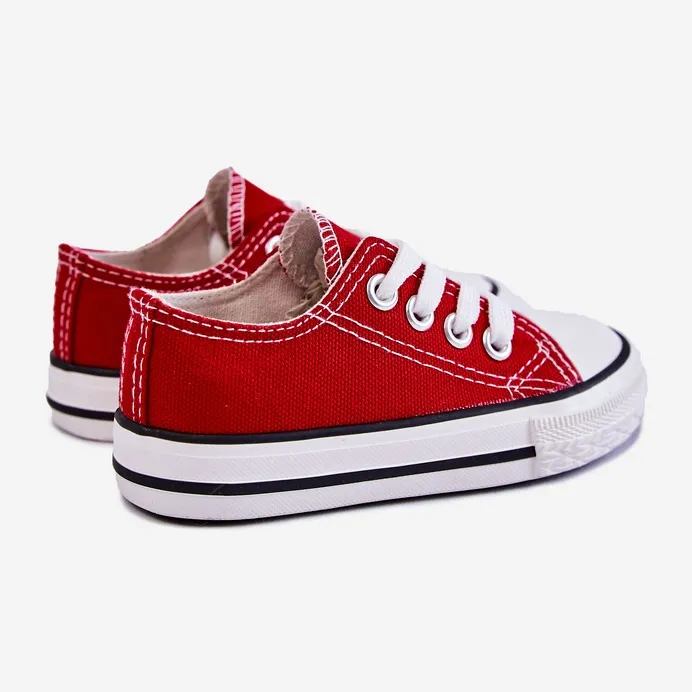 Children's Red Filemon Classic Sneakers