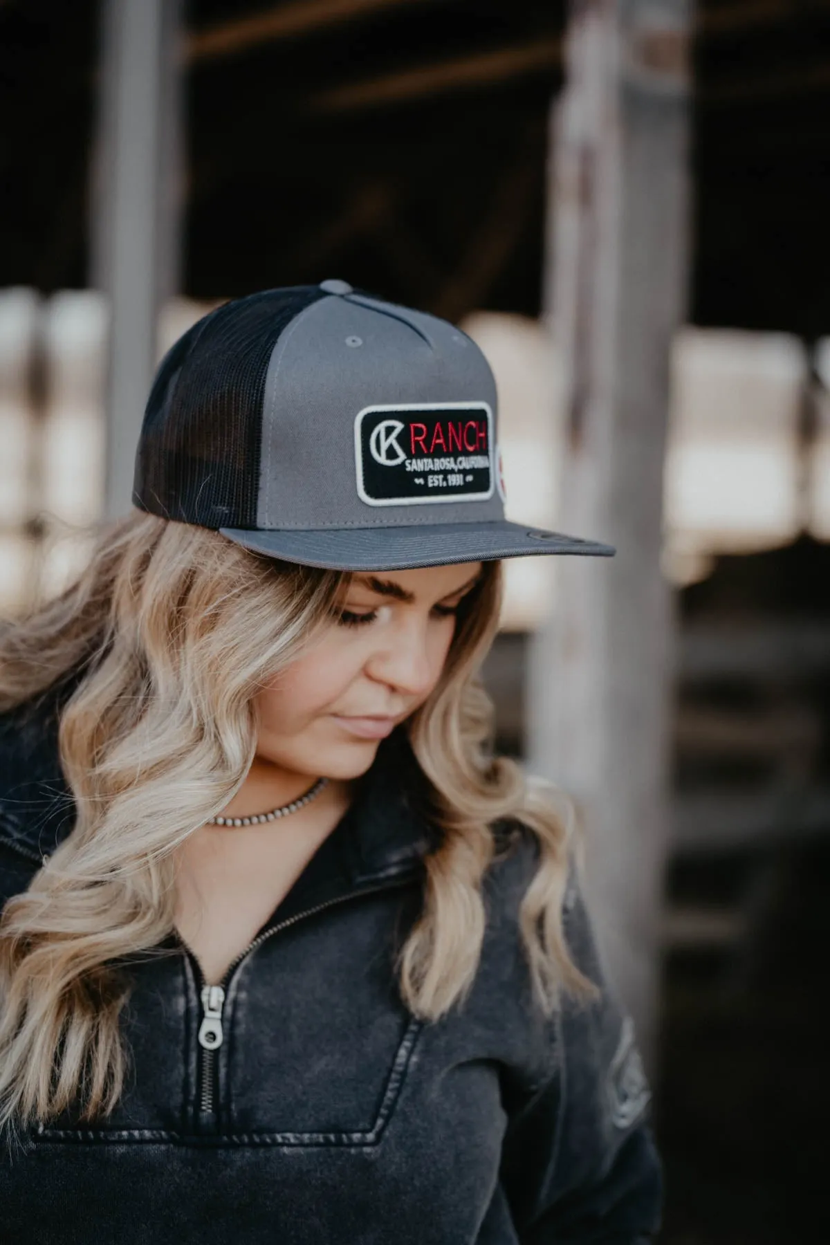 Ck31 Trucker Hat {Charcoal}