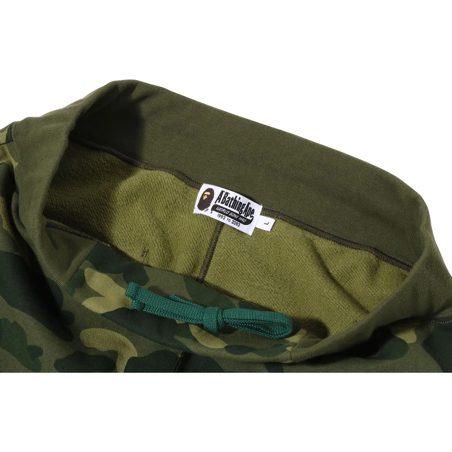 COLOR CAMO SWEAT SHORTS MENS