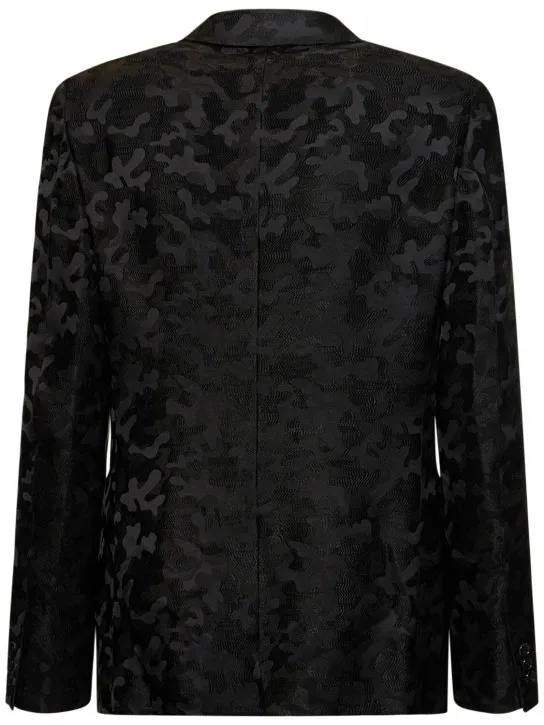 Comme des Garçons Homme Plus   Single breast jacquard blazer 