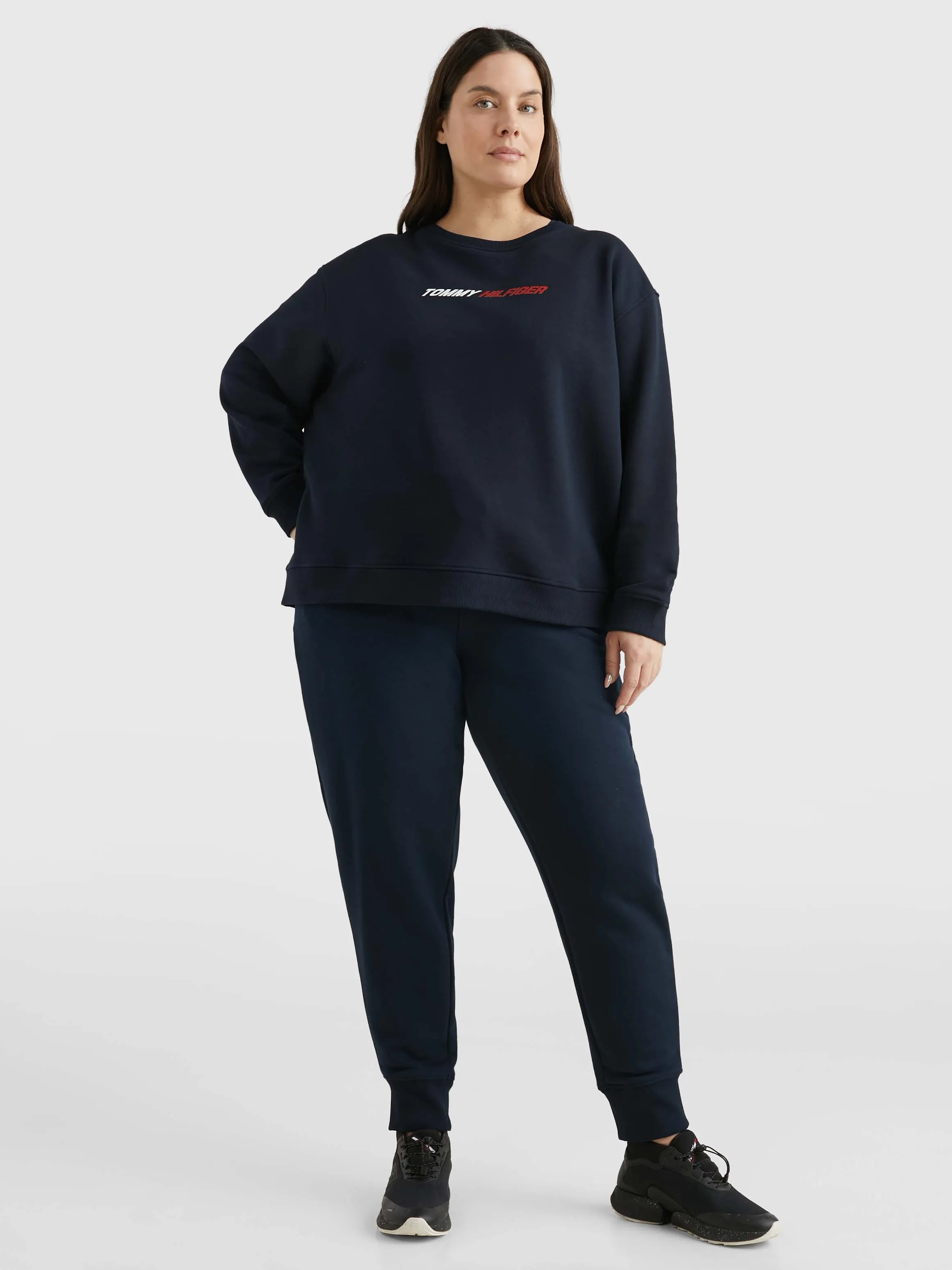 Curve Sport Relaxed Fit Sweatshirt | Sweatshirts & Hoodies | Tommy Hilfiger