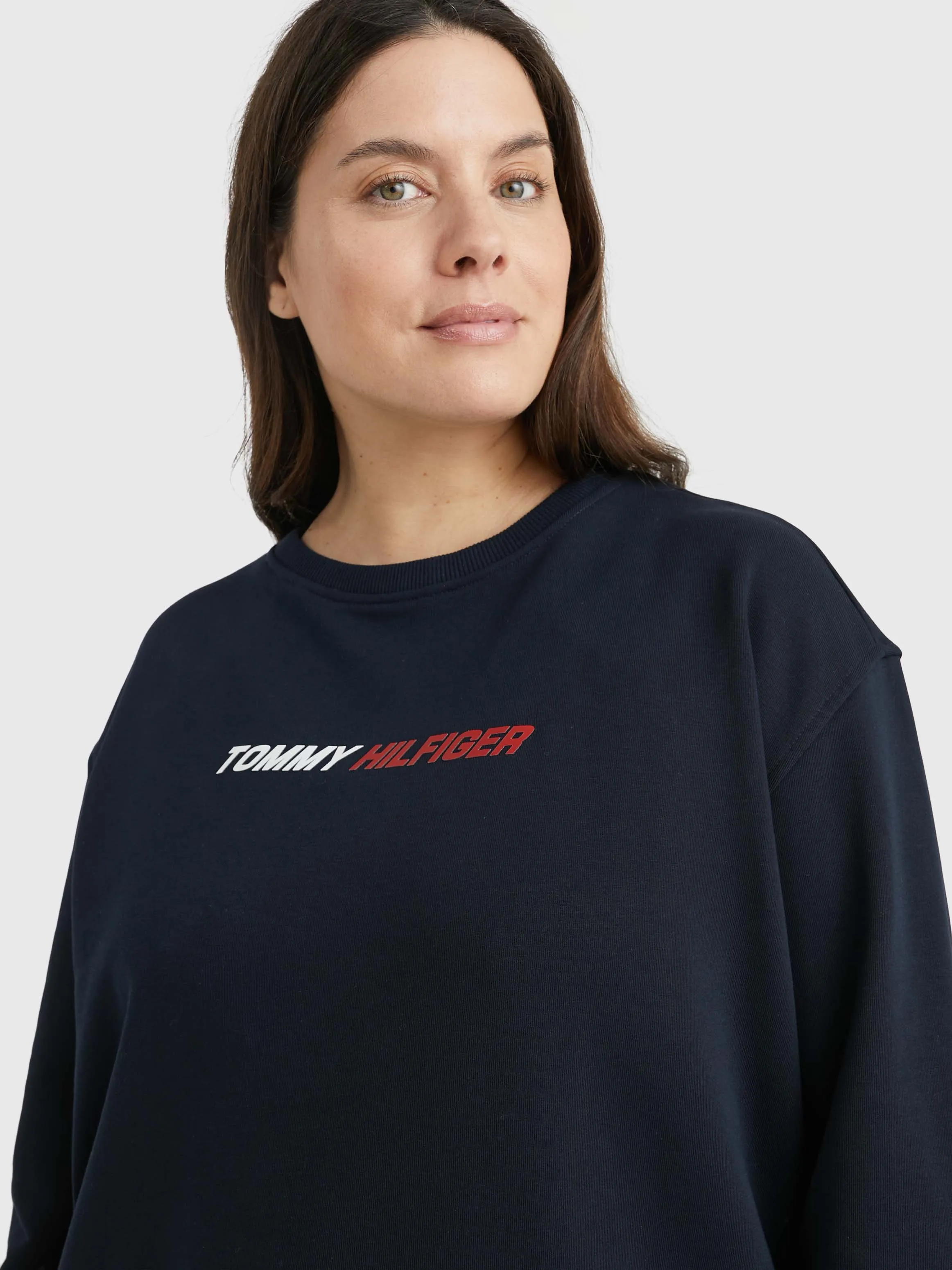 Curve Sport Relaxed Fit Sweatshirt | Sweatshirts & Hoodies | Tommy Hilfiger