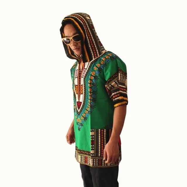 Dashiki Hoodies Loose African Shirt free women dress shirt