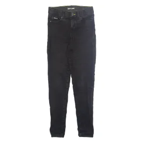 DKNY Mens Jeans Black Regular Skinny W26 L27