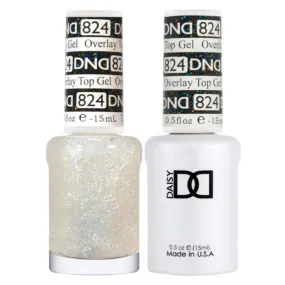 DND Duo Matching Color - OVERLAY GLITTER TOP GELS Collection - 824