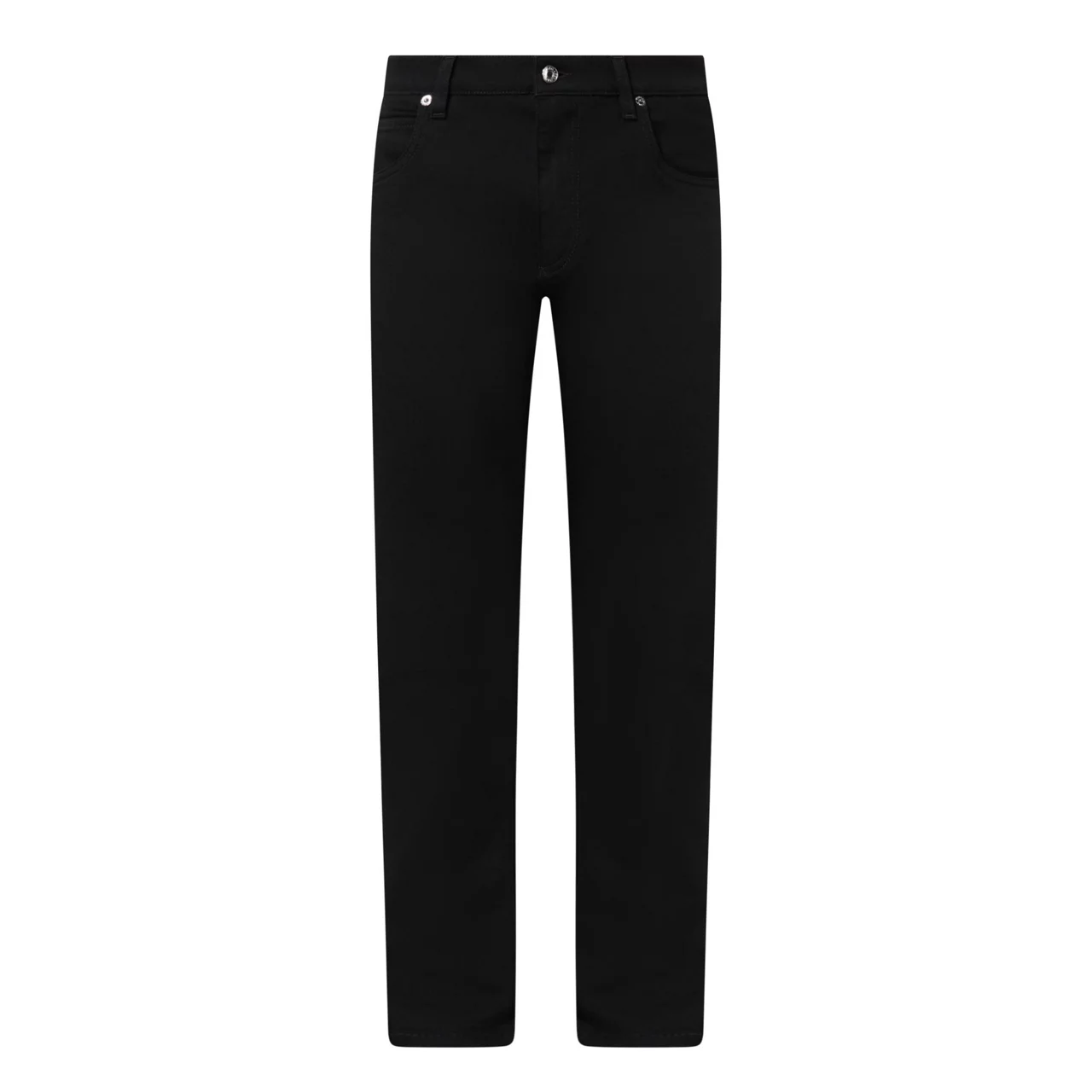 DOLCE & GABBANA Mid-Rise Slim Leg Denim Jeans - Black