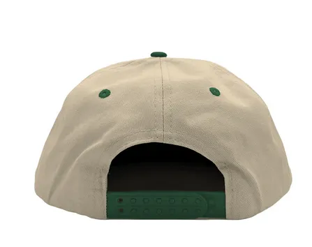 Don't Trip Two Tone Snapback Hat (Hunter)