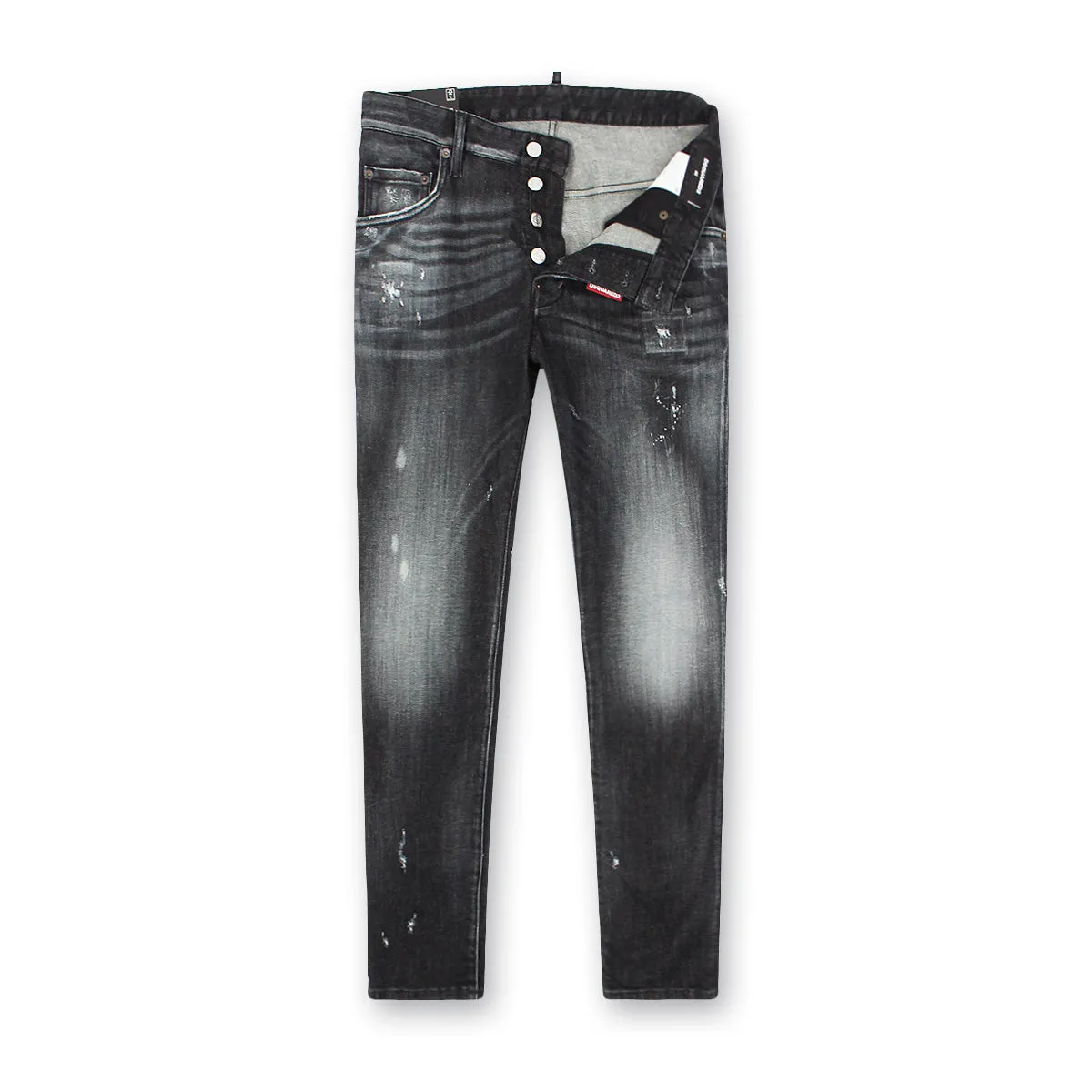 DSQUARED2 - Distressed Super Twinky Jeans in Grey