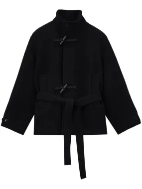 Duffle coat with funnel neckline