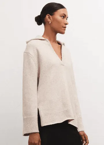 Ember Sweater - Light Oatmeal Heather