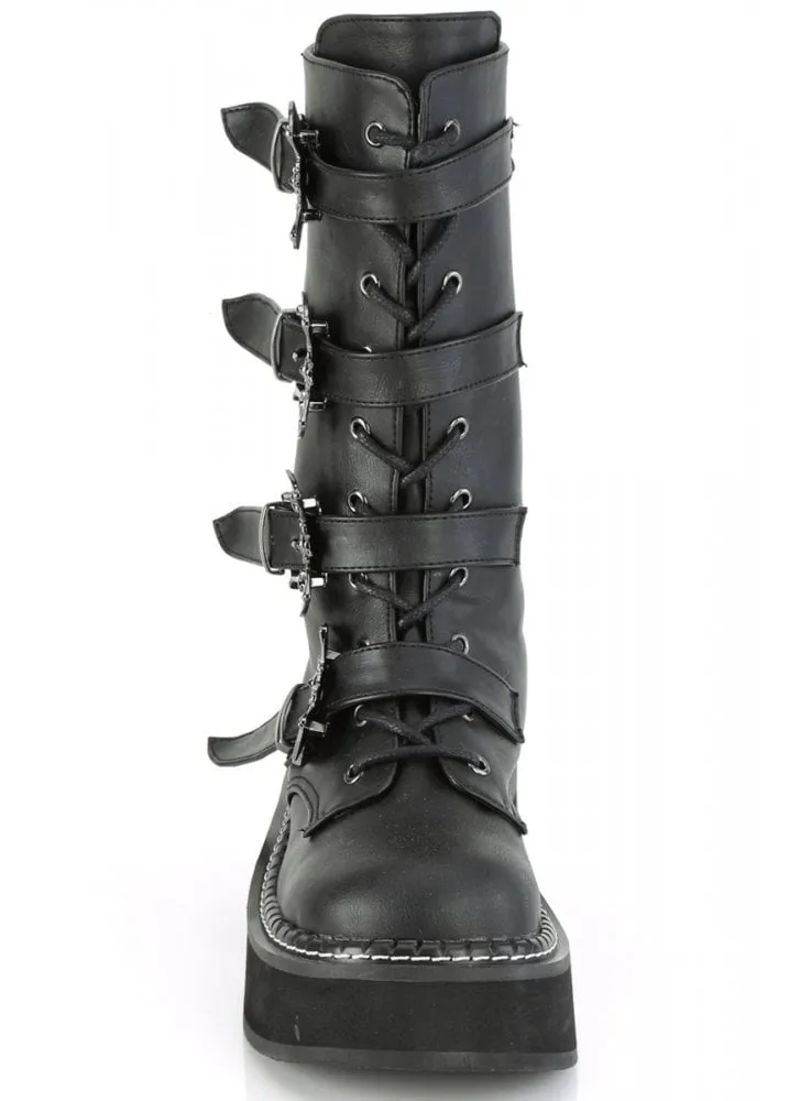 Emily 322 Bat Buckle Boot