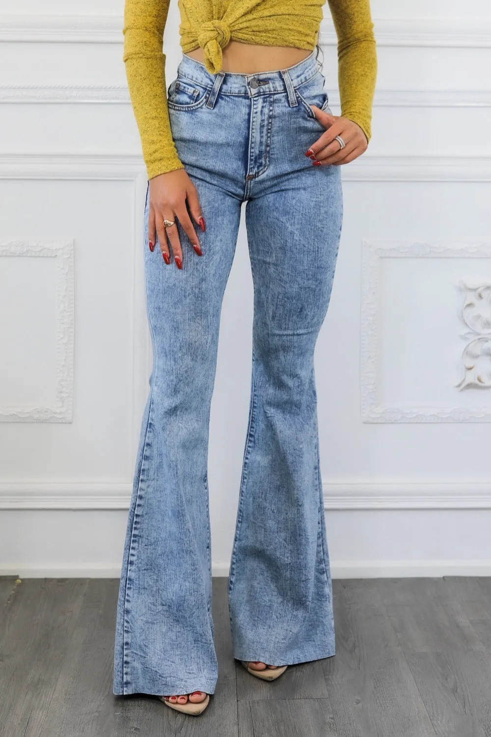 Flare Away High Rise Flare Jeans