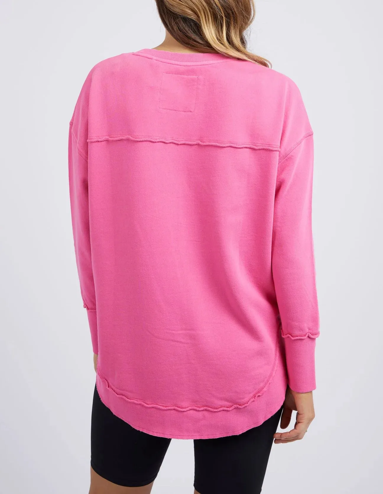 Foxwood Simplified Crew - Bright Pink