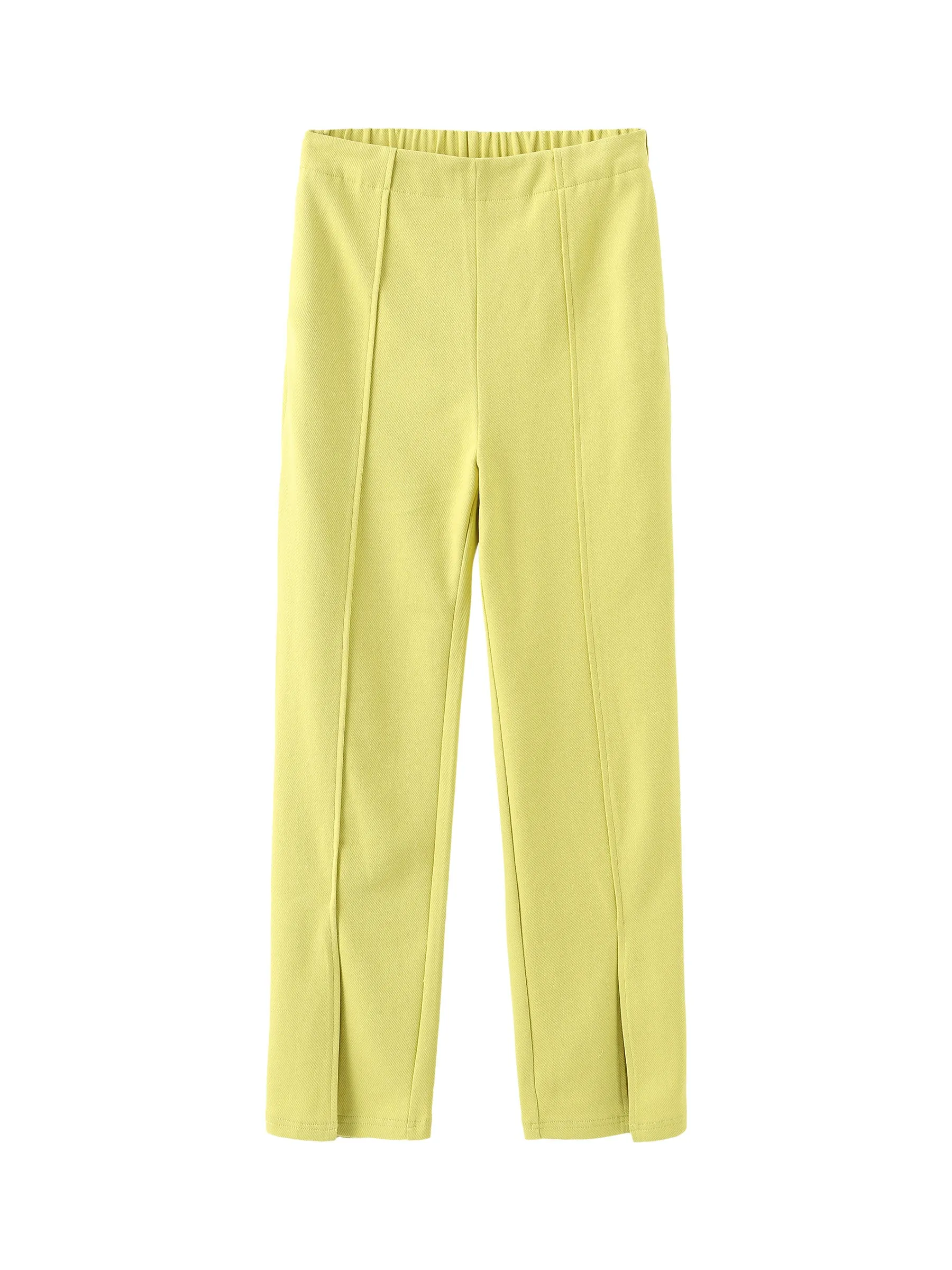 Front Slitted Casual Trousers