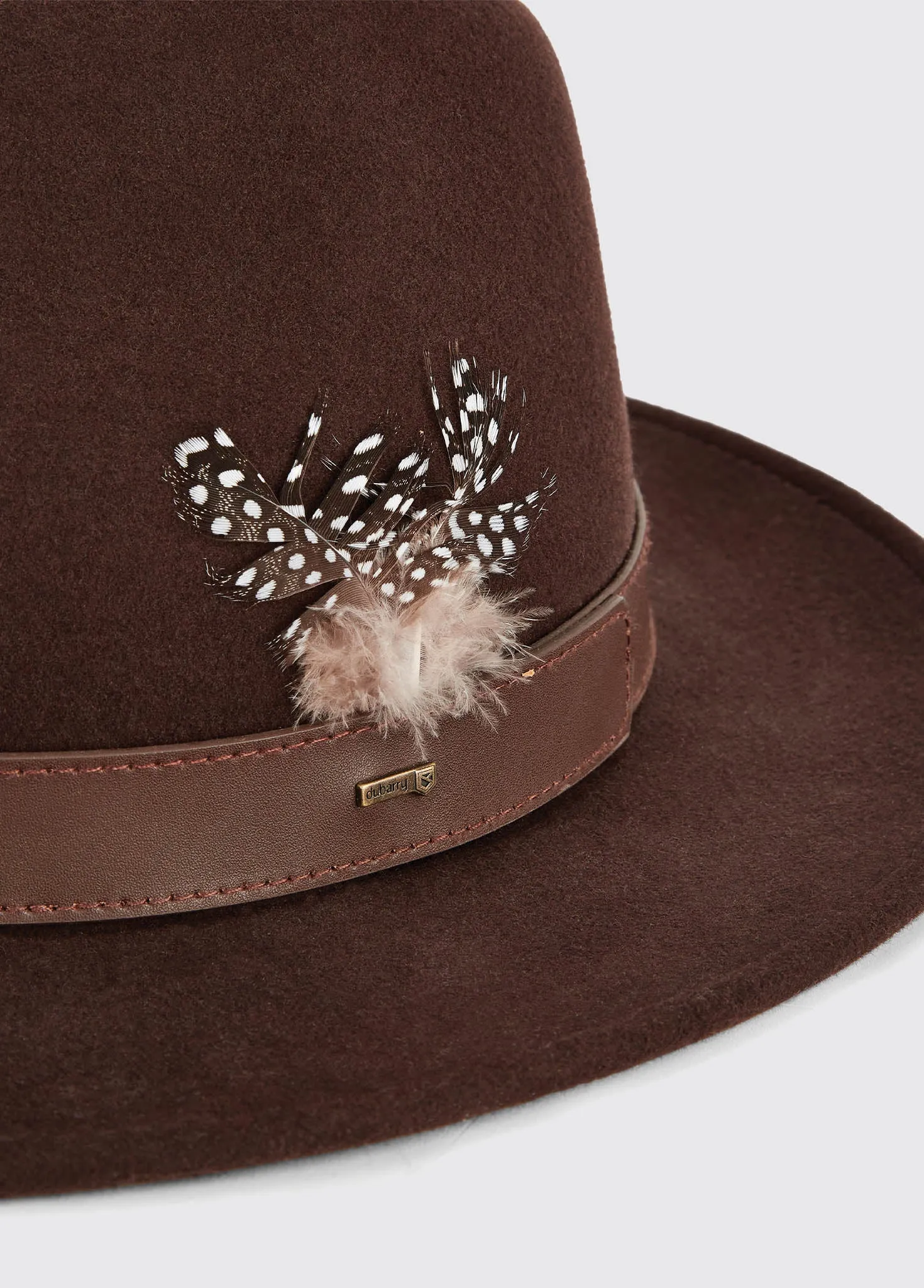 Gallagher Ladies Felt Hat - Bourbon